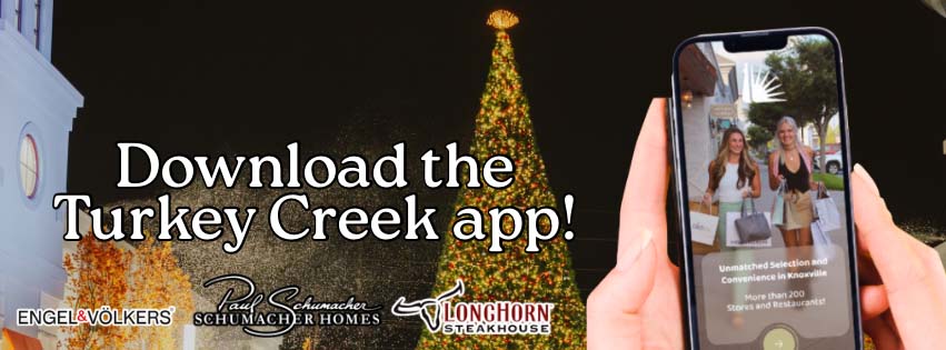 Download the new Turkey Creek App on iOS and Android